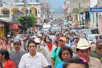 Chiapas, Marcha del Encuentro Chiapaneco en Unidad contra el Modelo Extractivo Minero 2012