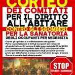 Milano, 4/12/14: Corteo per il diritto all'abitare e contro gli sgomberi